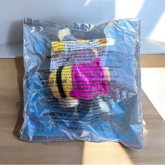 2/$20 NEW IN BAG McDonald's Happy Meal Minions Talking Groovy Minion 2015 - Picture 6 of 6